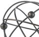 A & B Home Black Decorative Sphere-1