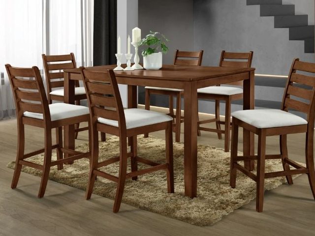 New Classic® Home Furnishings Pascal 2-Piece Walnut Counter Stool-1