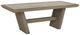 Classic Home Efron Antique White Dining Table with Distressed Gray Base-0
