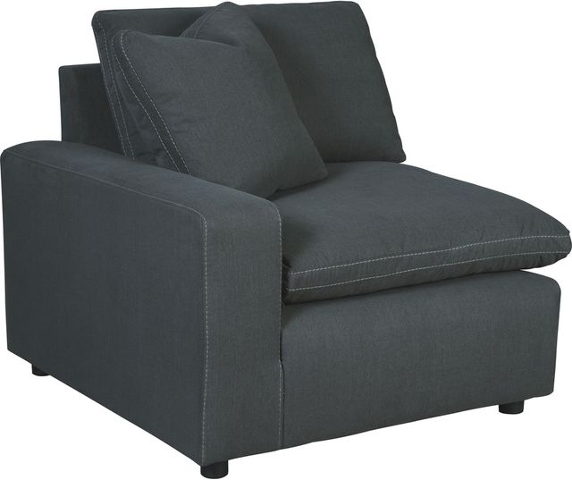 Signature Design by Ashley® Savesto 3-Piece Charcoal Sectional-3
