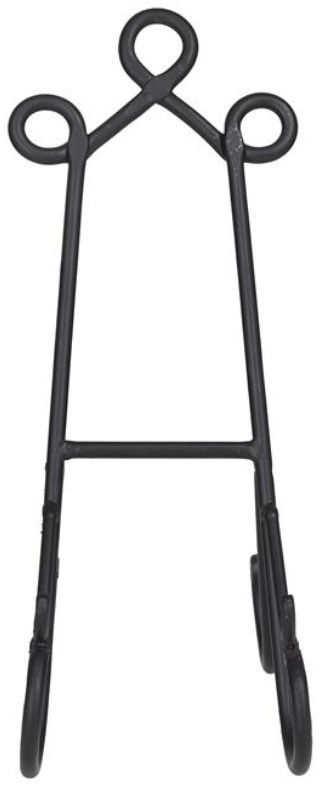 Deco Marche Black Scroll Display Easel-0