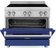 ZLINE 36" Blue Matte Freestanding Induction Range-4