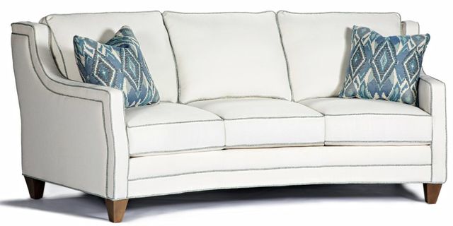 Marshfield Furniture Sarah White Conversation Sofa-0