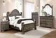 Furniture of America® Pamphilos 5-Piece Gray Queen Panel Bed Set-0