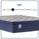 Sealy® Garden Hills 15" Gel Memory Foam Soft Pillow Top Full Mattress-4