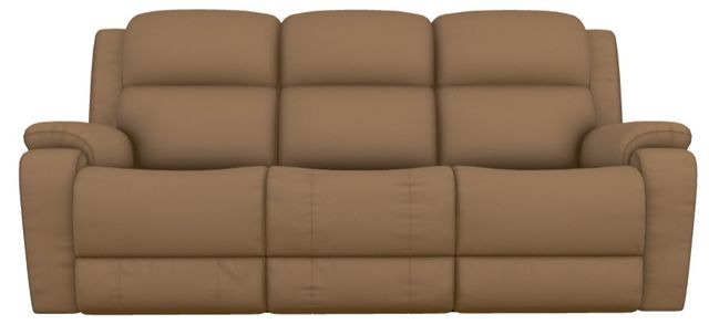 La-Z-Boy® Dorian Camel Power Reclining Sofa with Headrest and Lumbar-1