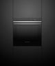 Fisher & Paykel Series 7 24" Black Contemporary Single Electric Wall Oven-2