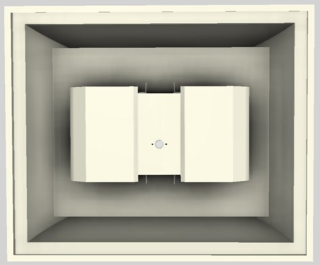 Vent-A-Hood® Designer Series 36" Biscuit Island Range Hood-2
