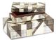 Currey & Company Modernist Bone and Horn Boxes-0
