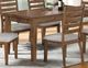 Furniture of America® Rapidview Light Gray/Walnut Dining Table-0