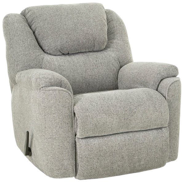 HomeStretch Juniper Gray Manual Rocker Recliner-0