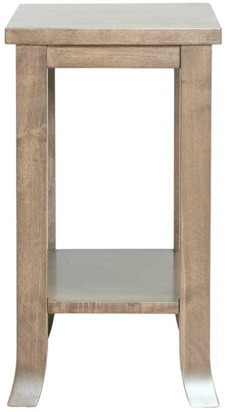 Marshfield Furniture Bryn Brown Narrow End Table-1