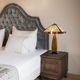 Cal® Lighting & Accessories Tiffany Wood/Yellow Table Lamp-2