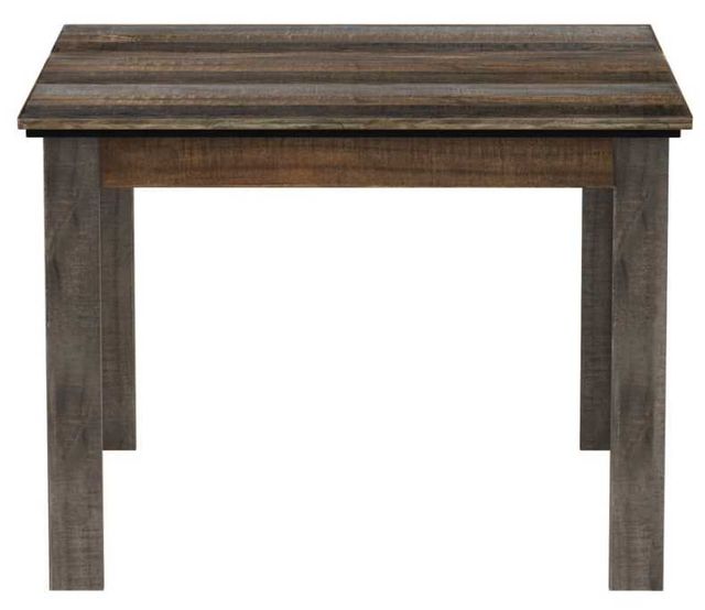International Furniture Direct Loft Brown Grayish 42" Dining Table-3