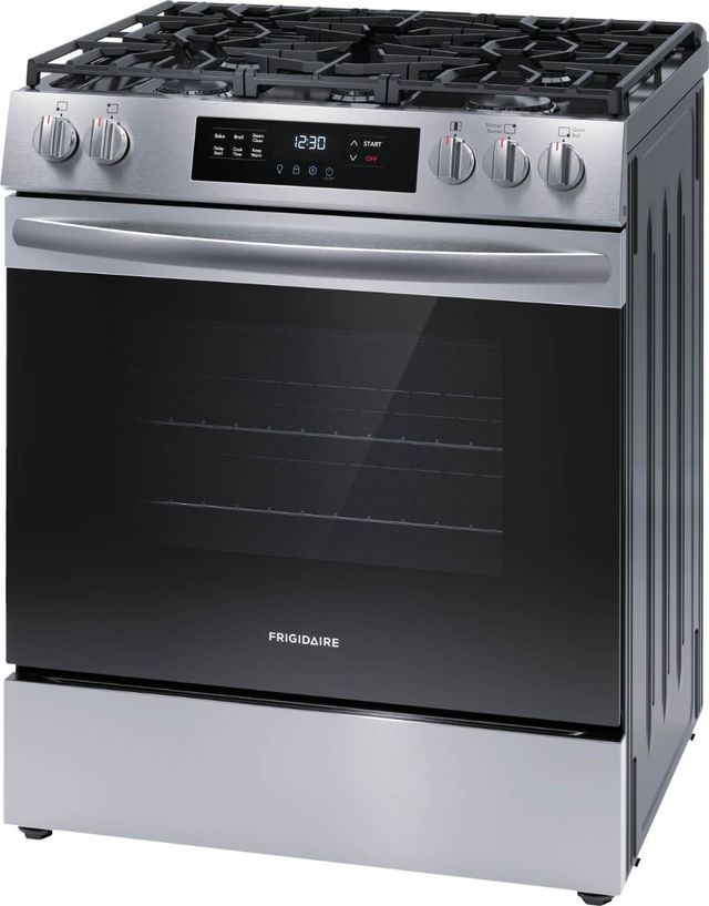 Frigidaire® 30" Stainless Steel Slide In Gas Range-3