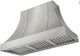 AGA Cascade 48" Stainless Steel Wall Mounted Range Hood  with Brushed Nickel Trim-0