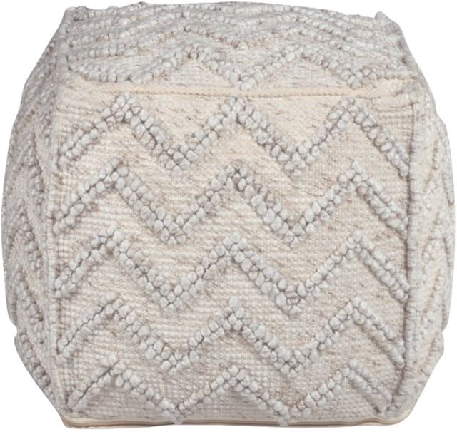 Steve Silver Co. Kenzari Neutral Pouf-2