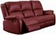 ACME Furniture Zuriel Red Manual Reclining Sofa-0