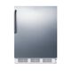 Summit Peak24 Series 24" 5.8 Cu. Ft. Stainless Steel ADA Compliant Under Counter Refrigerator-0