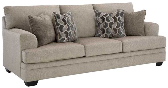 Signature Design by Ashley® Stonemeade Taupe Queen Sleeper Sofa-0