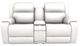 La-Z-Boy® Dorian Cream Manual Reclining Loveseat with Console-1