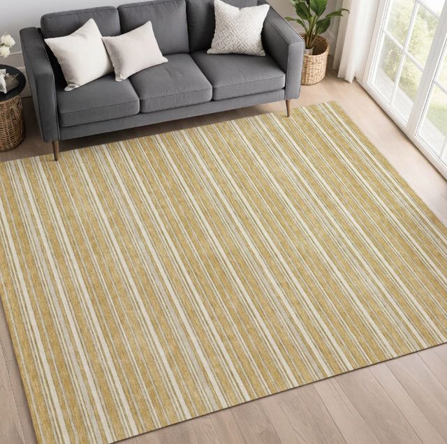 Dalyn™ Rug Company Soft Essentials SE2 Gold 5'x8' Area Rug-1