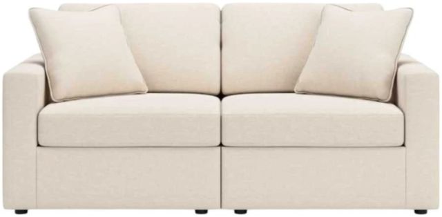 Signature Design by Ashley® Modmax 2-Piece Oyster Small Spaced Sectional Loveseat-1