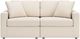 Signature Design by Ashley® Modmax 2-Piece Oyster Small Spaced Sectional Loveseat-1
