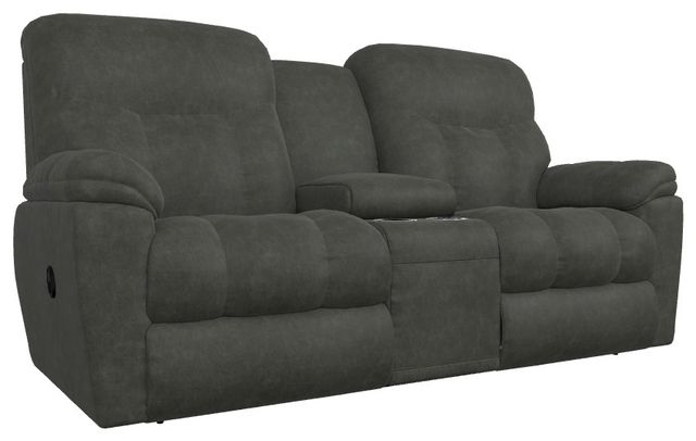 La-Z-Boy® Morrison Ink Manual Reclining Loveseat with Console-0