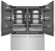 ZLINE 60" 32.2 Cu. Ft. Stainless Steel Built-In French Door Refrigerator with Graphite Gray Interior-1