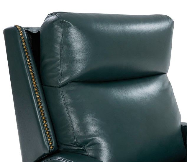 BarcaLounger® Anaheim Highland Emerald Power Recliner with Power Headrest and Lumbar-4