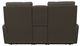 La-Z-Boy® Liam Mocha Power Wall Reclining Loveseat with Console and Headrest-4