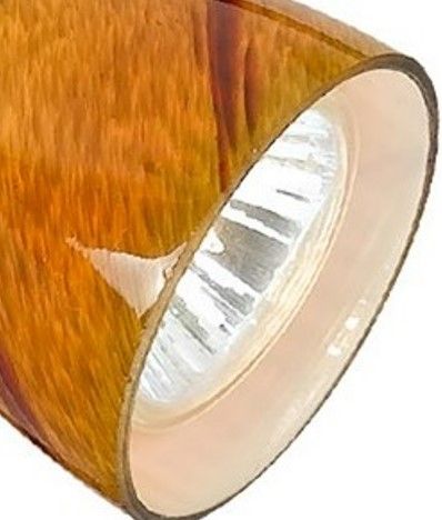 Cal® Lighting & Accessories Black/Orange Track Light-1