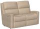 Flexsteel® Customizable Catalina Fabric Power Reclining Loveseat with Power Headrests-4