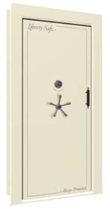 Liberty Safe White Marble In-Swing Left Hinge Mechanical Vault Door-0