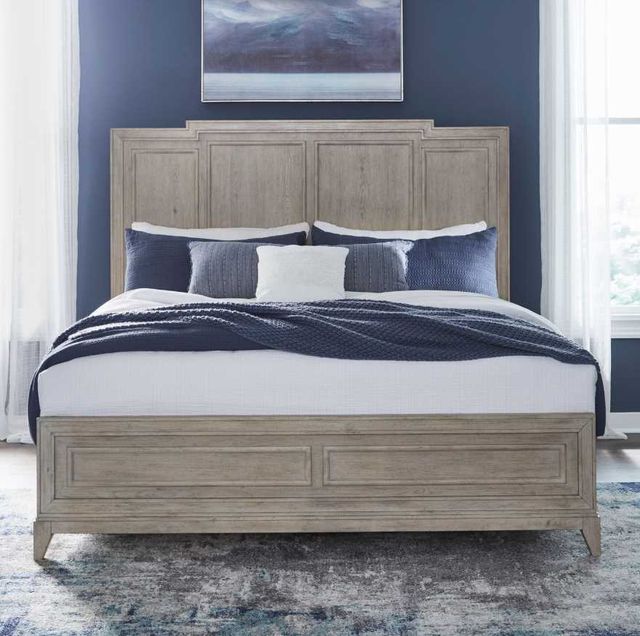 Liberty Furniture New Haven Sanctuary White California King Panel Bed-1