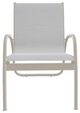 Telescope Casual Gardenella Abalone/Desert Aluminum/Fabric Outdoor Sling Stacking Arm Chair-1