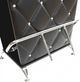 Furniture of America® Fuero Black/Chrome Bar Table-3