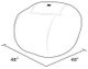 CordaRoy's® Original Chinchilla Queen Bean Bag Chair-1