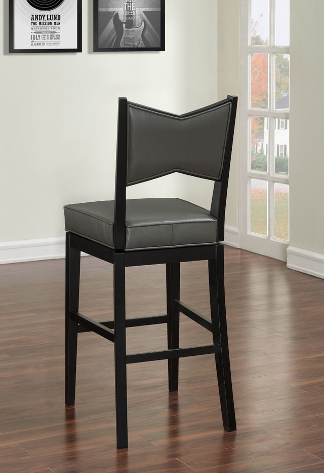 American Heritage Billiards Black Hunter Stool-2