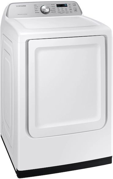 Samsung 7.4 Cu. Ft. White Front Load Electric Dryer with Sensor Dry-3