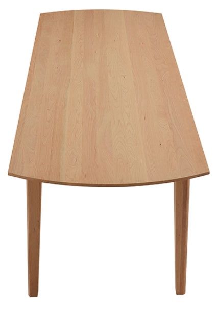 Artisan & Post by Vaughan-Bassett Crafted Cherry by Ben & Erin Napier Bleached Cherry 94" Surfboard Table-1