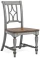 Flexsteel® Plymouth 7-Piece Medium Brown/Weathered Graywash Dining Set-2