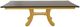 Mavin Customizable 38" x 72" Concave Extendable Dining Table with 12" Leaf-1