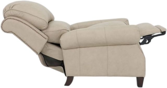 BarcaLounger® Churchill Cashmere Stone Leather Manual Recliner-1