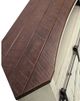 American Heartland Manufacturing Rustic Two Tone Alcove Corner TV Stand-2