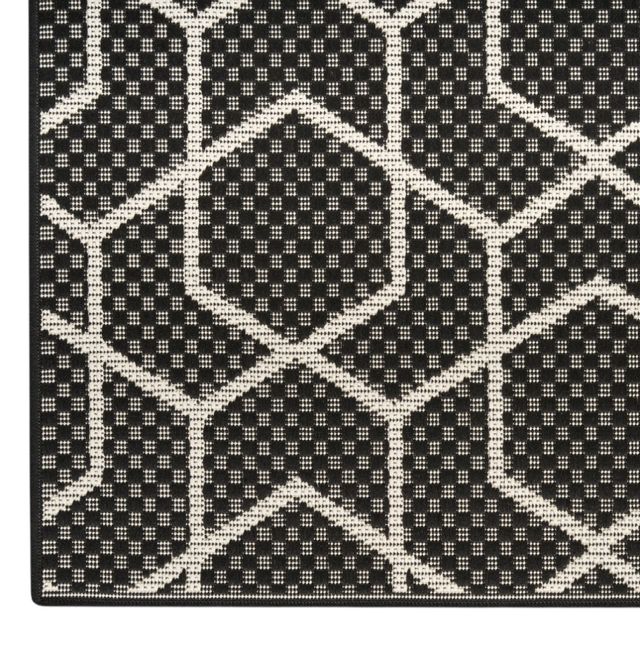 Nourison Home™ Horizon Black 5'x7' Style 1 Area Rug-4