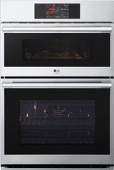 LG Studio 30" Stainless Steel Oven/Micro Combo Electric Wall Oven