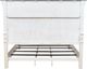 Powell® Carrington Antique White/Brown King Panel Bed-5