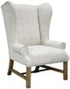 Bernards Tarrington Beige Wing Accent Chair-0